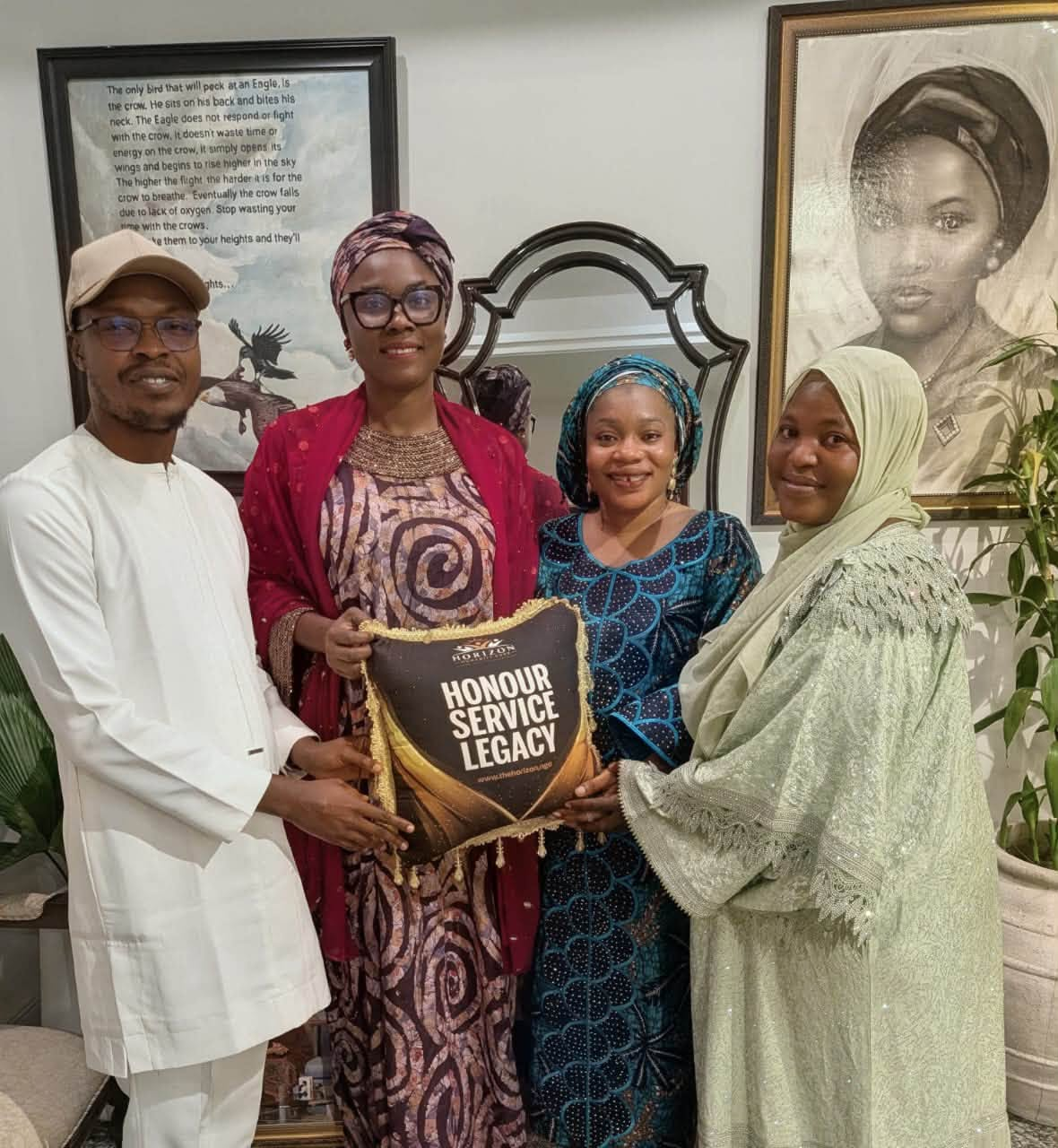 HHC Management Team Pays Courtesy Visit to Former Minister of Youth Development